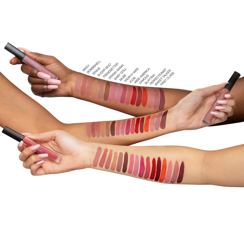 HUDA BEAUTY - Liquid Matte Ultra-Comfort Transfer-proof Lipstick