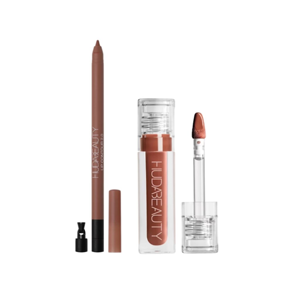 HUDA BEAUTY - Combo Lèvres Crayon & Gloss Faux Filler